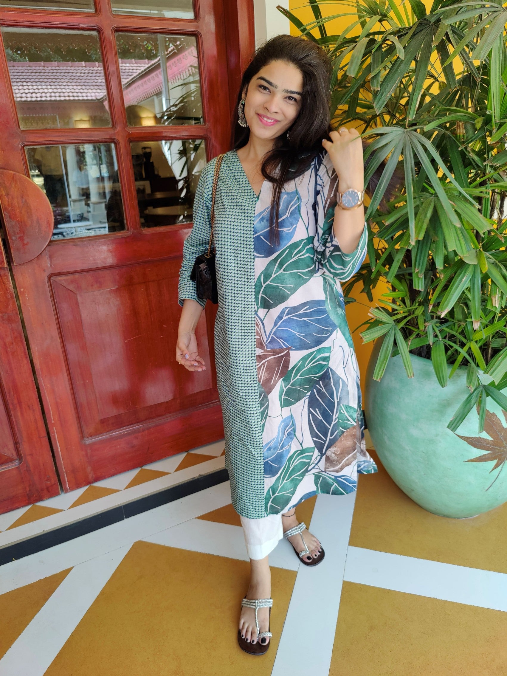 Silk Smooth: The Luxe Viscose Kurta 01